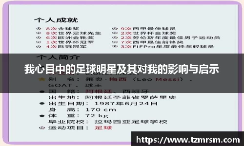 我心目中的足球明星及其对我的影响与启示