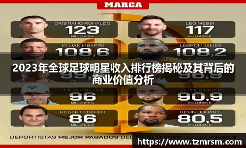2023年全球足球明星收入排行榜揭秘及其背后的商业价值分析